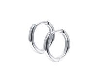 Silver Huggies Earring HO-2694